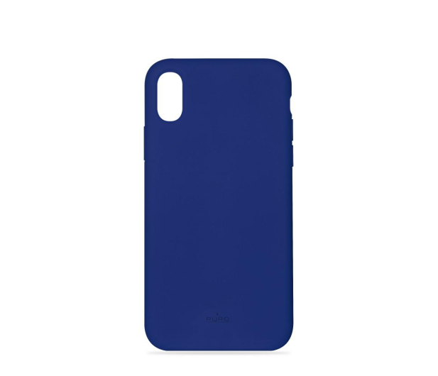 Etui ICON Cover do iPhone XR granatowe - 1384590 - zdjęcie 2
